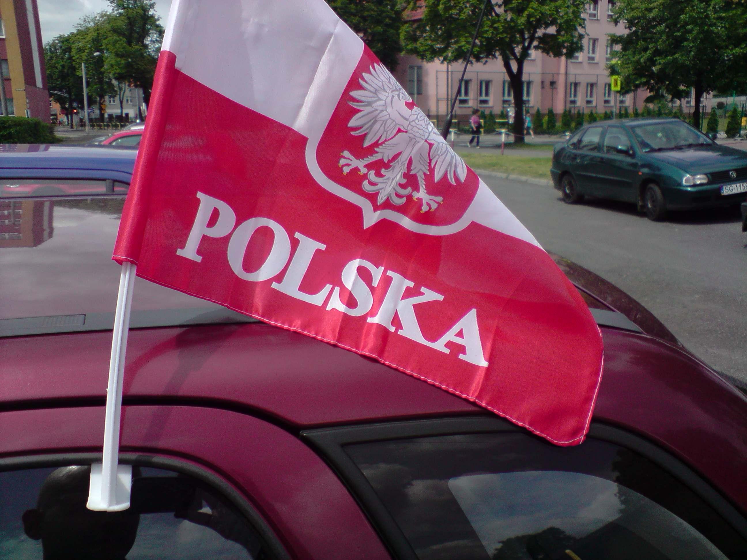 flaga na euro Dzisiaj w Gliwicach
